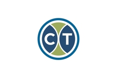 CT logo design. CT Product Image 1