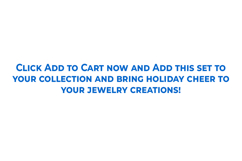 Xmas Teardrop Earring Set 6 Product Image 5