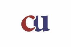 CU logo design vector template Product Image 1