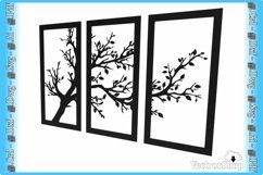 Wall tree / three-bodies box / home / decorative wall model Product Image 3