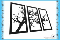 Wall tree / three-bodies box / home / decorative wall model Product Image 4