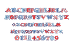 Cuatro De Julio Too Color Font Product Image 3
