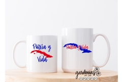 Patria y Vida Cuba SVG | Cuban Design | Cuba Map Cut File Product Image 3