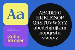 Cubic Ranger Serif Display Font Product Image 6