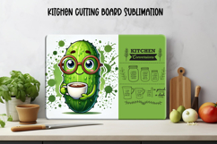 Kitchen conversion chart cutting board | Cucumber board Product Image 1