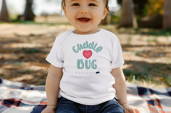 Cuddle Bug with Heart Applique Embroidery File Product Image 1