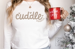 Cuddle Season SVG PNG - Sweater Weather - Lets Get Cozy Product Image 2
