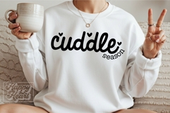 Cuddle Season SVG PNG - Sweater Weather - Lets Get Cozy Product Image 3