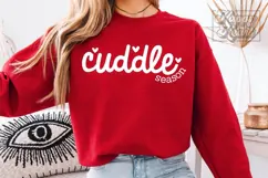 Cuddle Season SVG PNG - Sweater Weather - Lets Get Cozy Product Image 4
