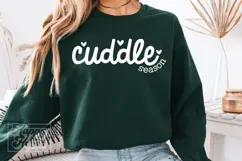 Cuddle Season SVG PNG - Sweater Weather - Lets Get Cozy Product Image 5