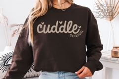Cuddle Season SVG PNG - Sweater Weather - Lets Get Cozy Product Image 7