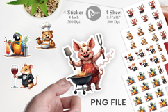 Culinary Cuties Sticker Product Image 1