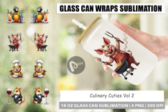 Culinary Cuties Glass Can Product Image 1