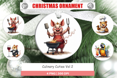 Culinary Cuties Ornament Product Image 1