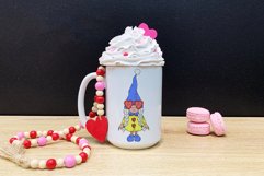 Sweet Gnomes - Valentines Day Gnomes Clipart & Patterns Product Image 6