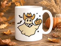 Cowboy Ghost SVG, Western Ghost SVG, Cowboy Ghost PNG Product Image 7