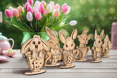 Big Easter set| Easter laser cut Product Image 2