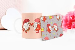 Valentines Day Gnomes Clipart & Patterns Product Image 3