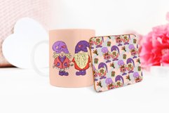 Love Gnomes - Valentines Day Gnomes Clipart & Patterns Product Image 3