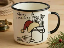 Merry Fishmas SVG Christmas Fishing Shirt Cut File PNG Product Image 4
