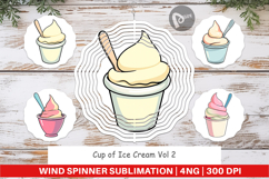 Wind Spinner Ice Cream Cup Product Image 2