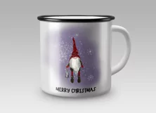 Watercolor Christmas sublimation designs|Gnome Christmas PNG Product Image 5