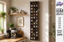 Mug Holder and Rack Laser Cut Bundle | 3D Cup Display Shelf Product Image 12