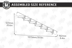 Mug Holder and Rack Laser Cut Bundle | 3D Cup Display Shelf Product Image 18