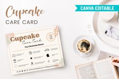 Cupcake Care Card Customizable Template Design Product Image 9