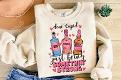 Cupid Bring Something Strong PNG Clipart, Love Valentine PNG Product Image 3