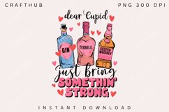 Cupid Bring Something Strong PNG Clipart, Love Valentine PNG Product Image 1