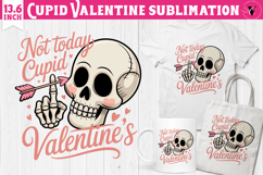 Cute Valentines Clipart | Anti Valentine Cupid Product Image 1
