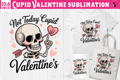 Cute Valentines Clipart | Anti Valentine Cupid Product Image 1