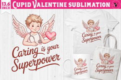 Cute Valentines Clipart | Romantic Love Cupid Product Image 1