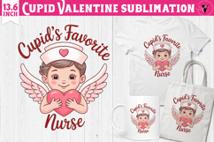 Cute Valentines Clipart | Romantic Love Cupid Product Image 1