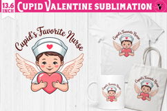 Cute Valentines Clipart | Romantic Love Cupid Product Image 1
