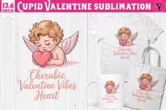Cute Valentines Clipart | Romantic Love Cupid Product Image 1