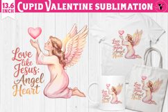 Cute Valentines Clipart | Anti Valentine Cupid Product Image 1