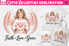 Cute Valentines Clipart | Anti Valentine Cupid Product Image 1