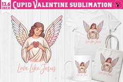 Cute Valentines Clipart | Anti Valentine Cupid Product Image 1