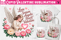 Cute Valentines Clipart | Anti Valentine Cupid Product Image 1