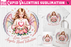 Cute Valentines Clipart | Anti Valentine Cupid Product Image 1