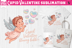 Cute Valentines Clipart | Romantic Love Cupid Product Image 1
