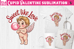 Cute Valentines Clipart | Romantic Love Cupid Product Image 1