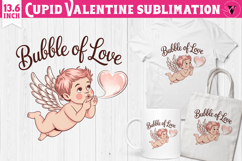Cute Valentines Clipart | Romantic Love Cupid Product Image 1