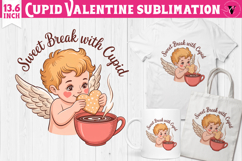 Cute Valentines Clipart | Romantic Love Cupid Product Image 1