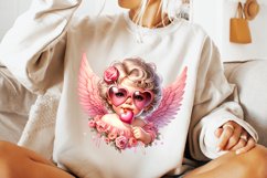 Valentine&#039;s Day Cupid PNG, Retro Cupid, Cute Cupid PNG, Love Product Image 3