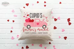Cupid's Farmers Market | Farmhouse Valentine SVG/Cut File Product Image 2