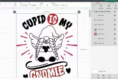 Valentine's Day Quote Gnomes SVG Cricut Tshirt Mug Design. Download this Valentine's Day Quote SVG Cricut for your Mugs, Bags, and Tshirts. This Scandinavian Gnomes SVG will give you Valentine's mood and great gifts.