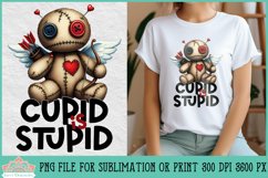 Anti Valentine Voodoo Doll | Sublimation or Print Clipart Product Image 1